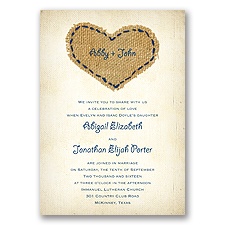 Burlap Heart