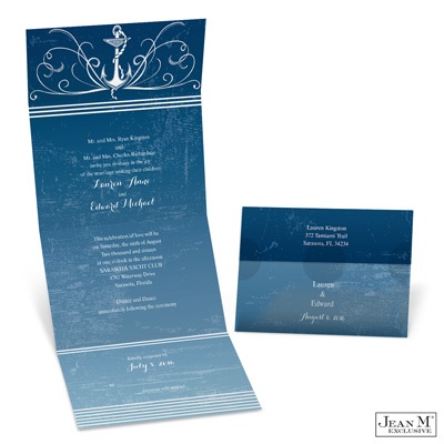 Seal and send wedding invitations