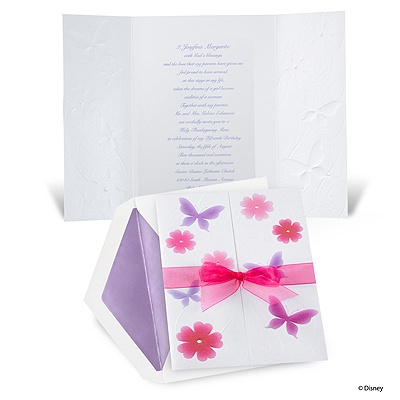 ... QuinceaÃ±era Â· Butterfly Blooms Quinceanera Invitation - Rapunzel