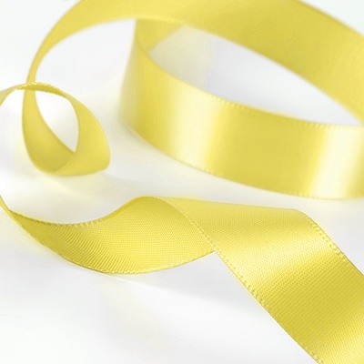 Home Â· Odds  Ends Â· Ribbons Â· Canary Satin Ribbon