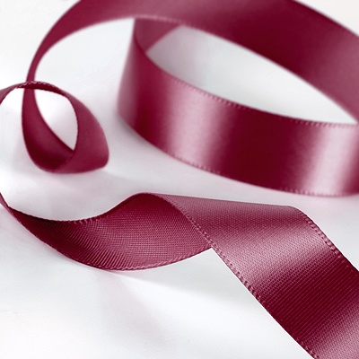 Home Â· Wedding Accessories Â· Burgundy Satin Ribbon