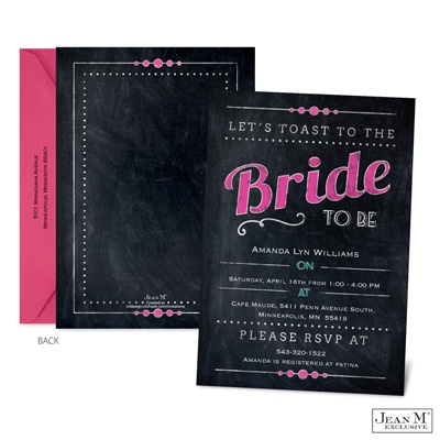 Michael's wedding shower invitations